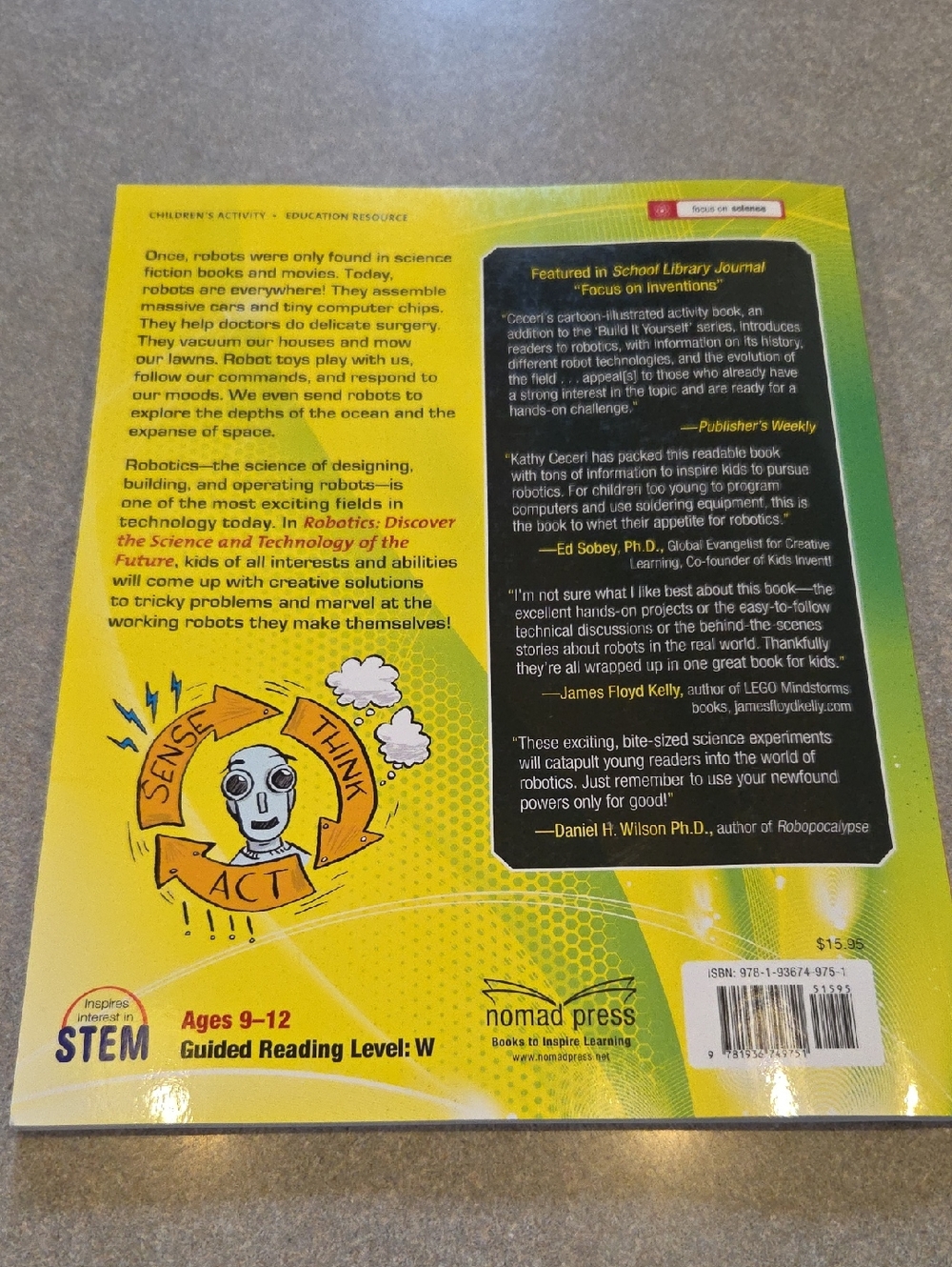 Robotics Book - Picture 2 of 2